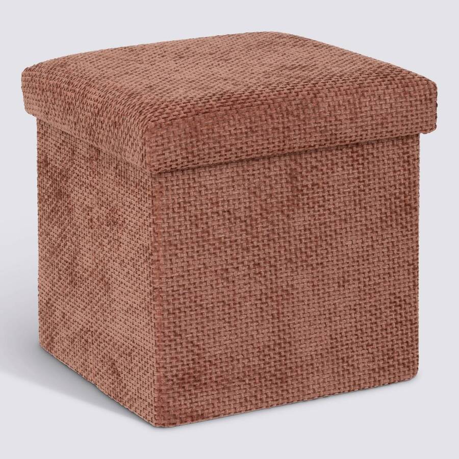 Pouf pliable, 31x31 cm, rose Mix'n modul