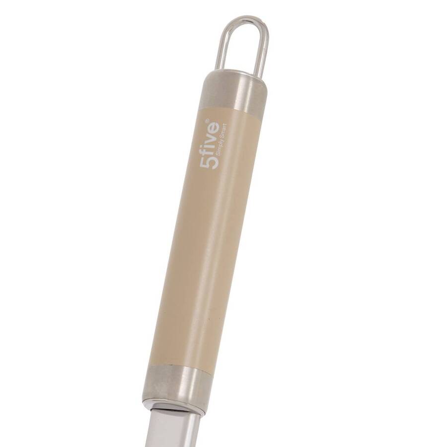 Spatule, inox, beige Solstice