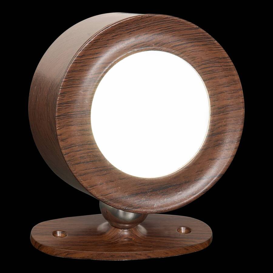 Lampe led amovible aimantée, usb, marron