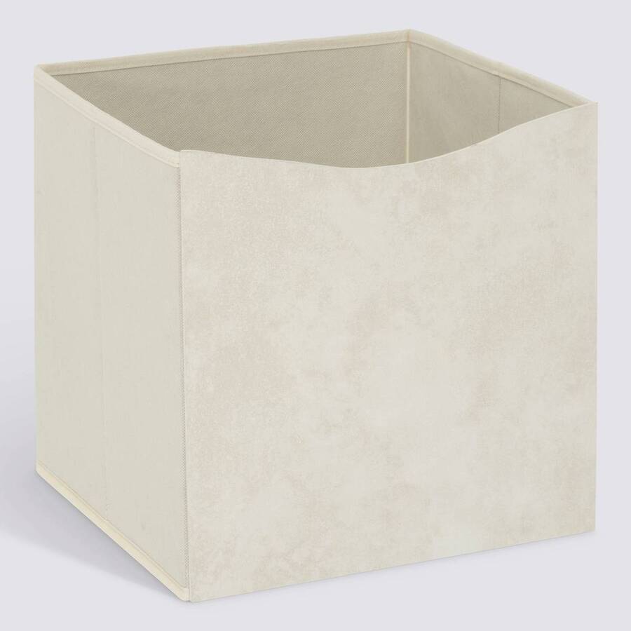 Boîte en carton, 31x31 cm, beige