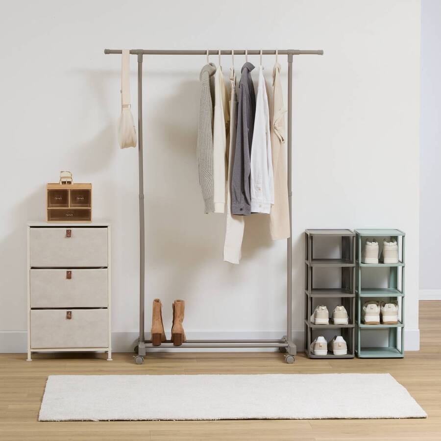 Portant à vêtements, gris Hangy
