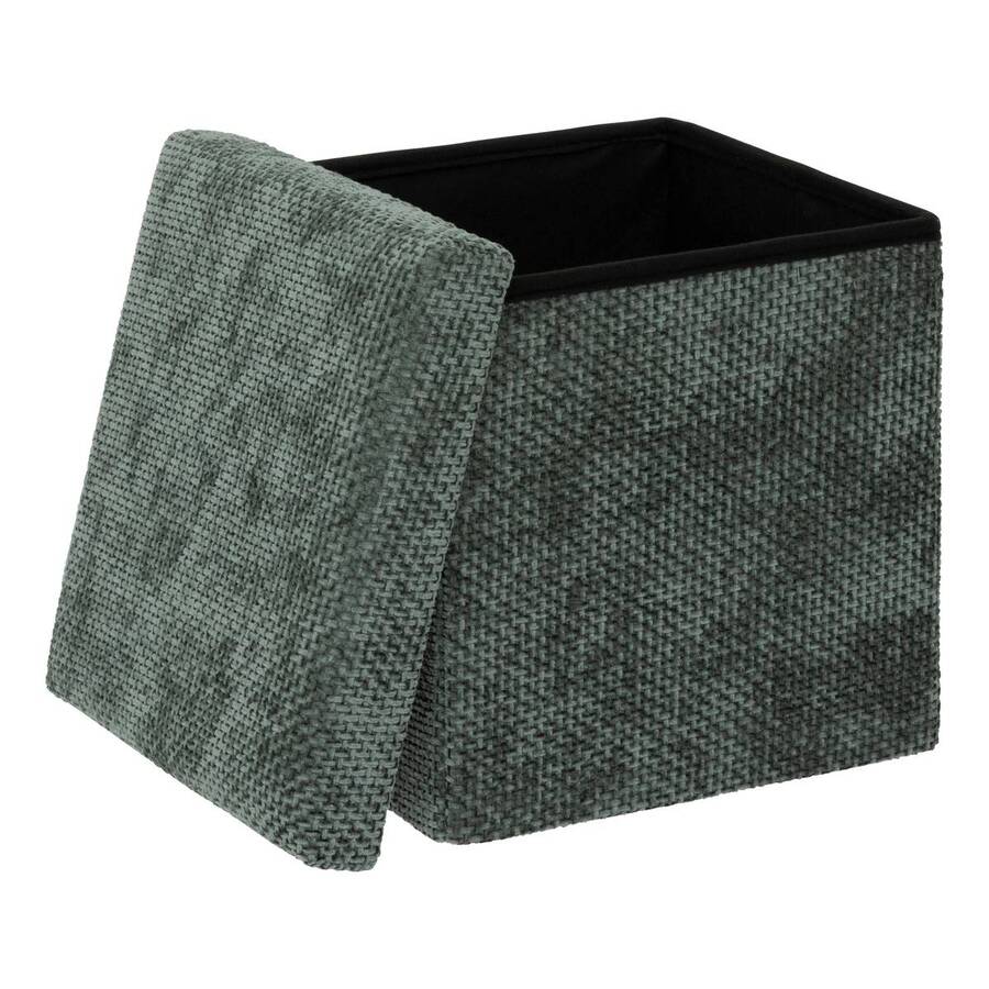 Pouf pliable, 31x31 cm, vert foncé Mix'n modul