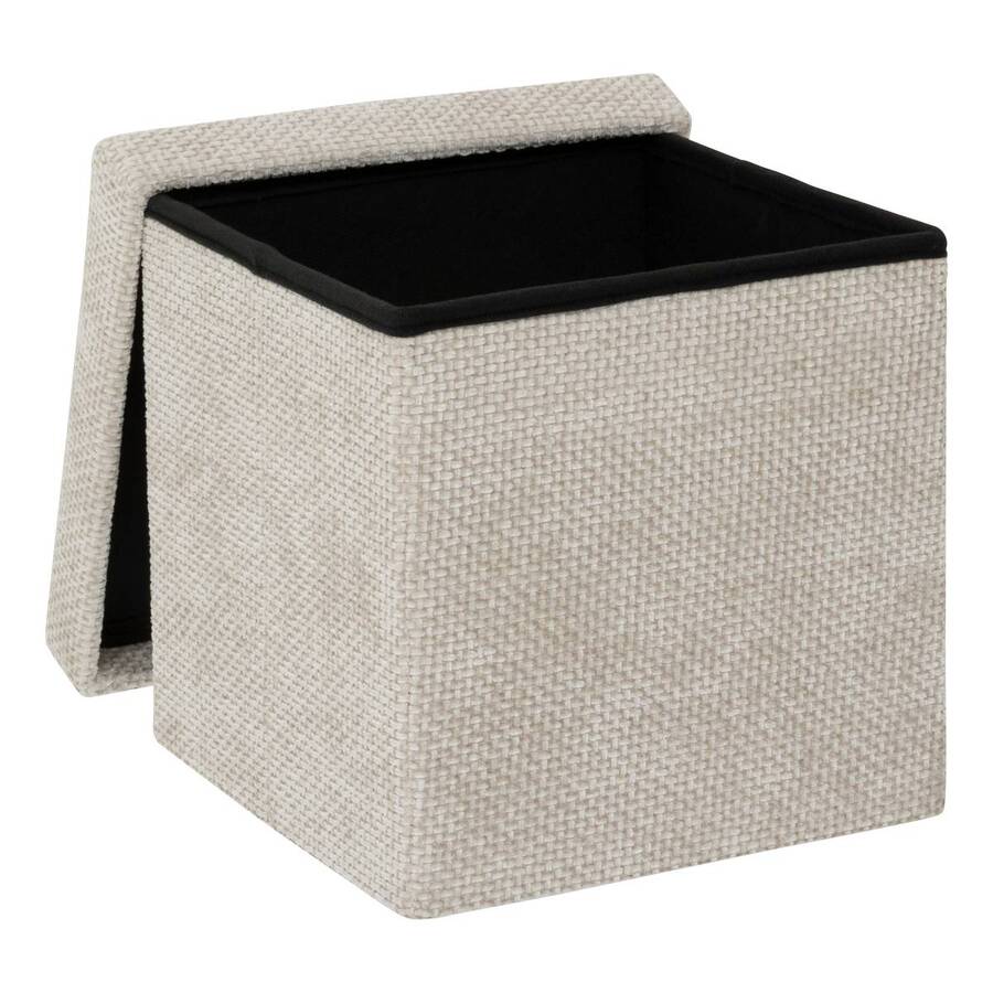 Pouf pliable, 31x31 cm, beige Mix'n modul