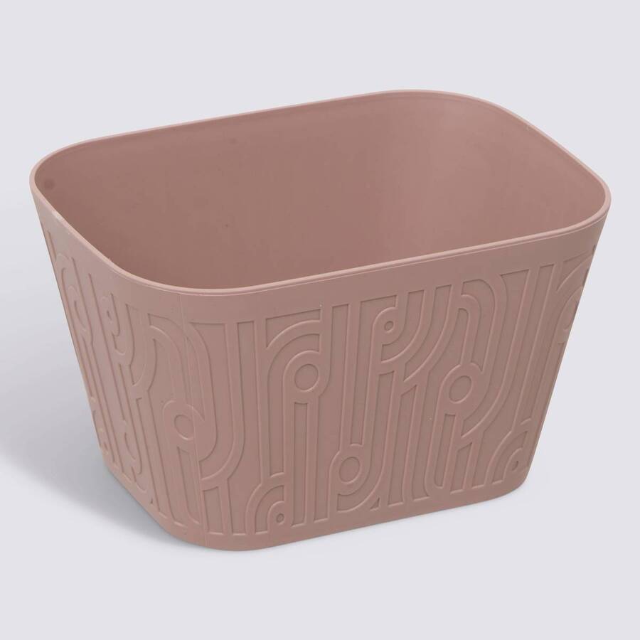 Panier en polypropylène, 1,8l, rose Arche
