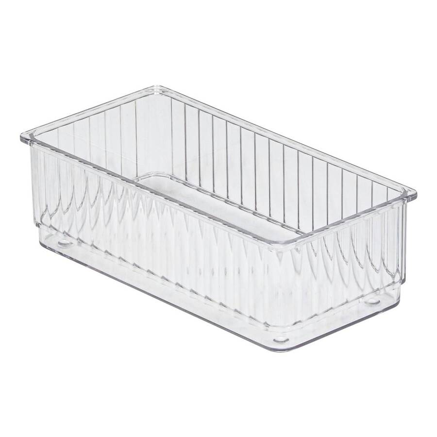 Lot de 6 organiseurs, l.8/16/24, transparent Plastor