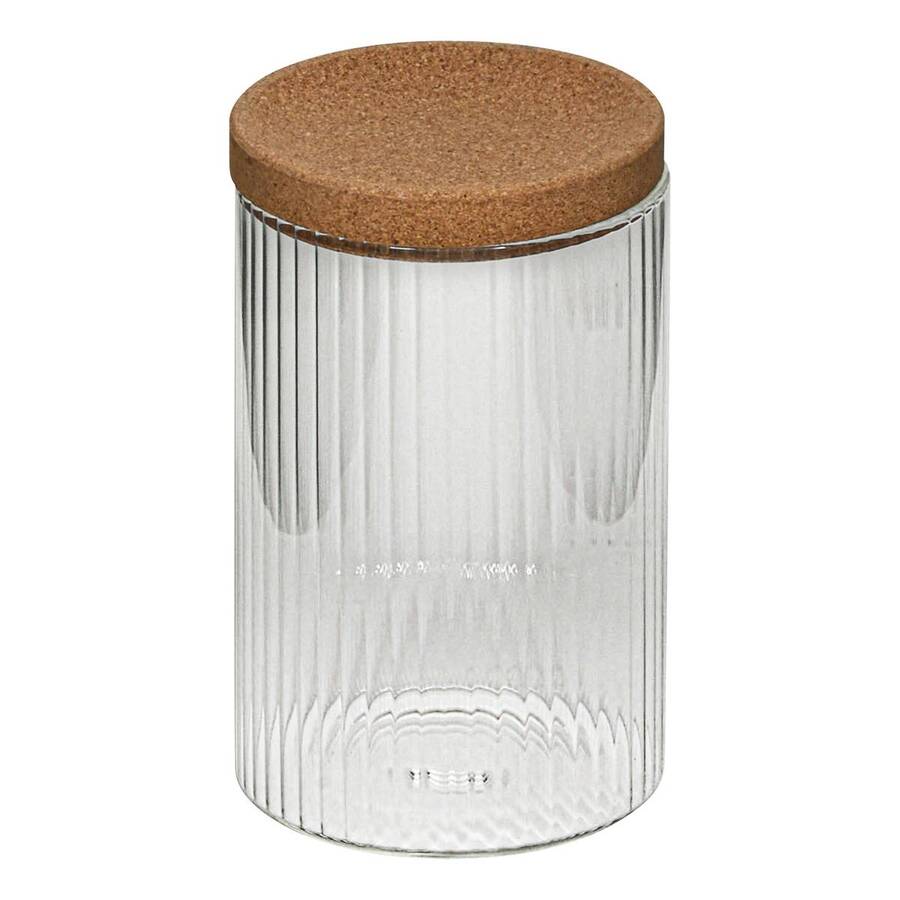Lot de 4 organiseurs en verre avec support