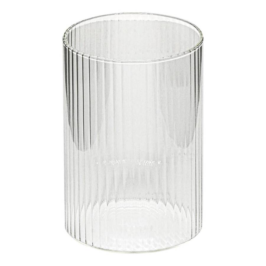 Lot de 4 organiseurs en verre avec support