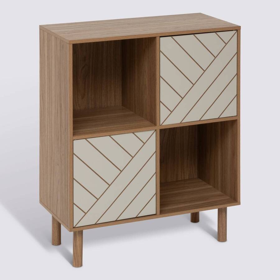Etagère rectangulaire, 2 porte(s) Mix'n'match