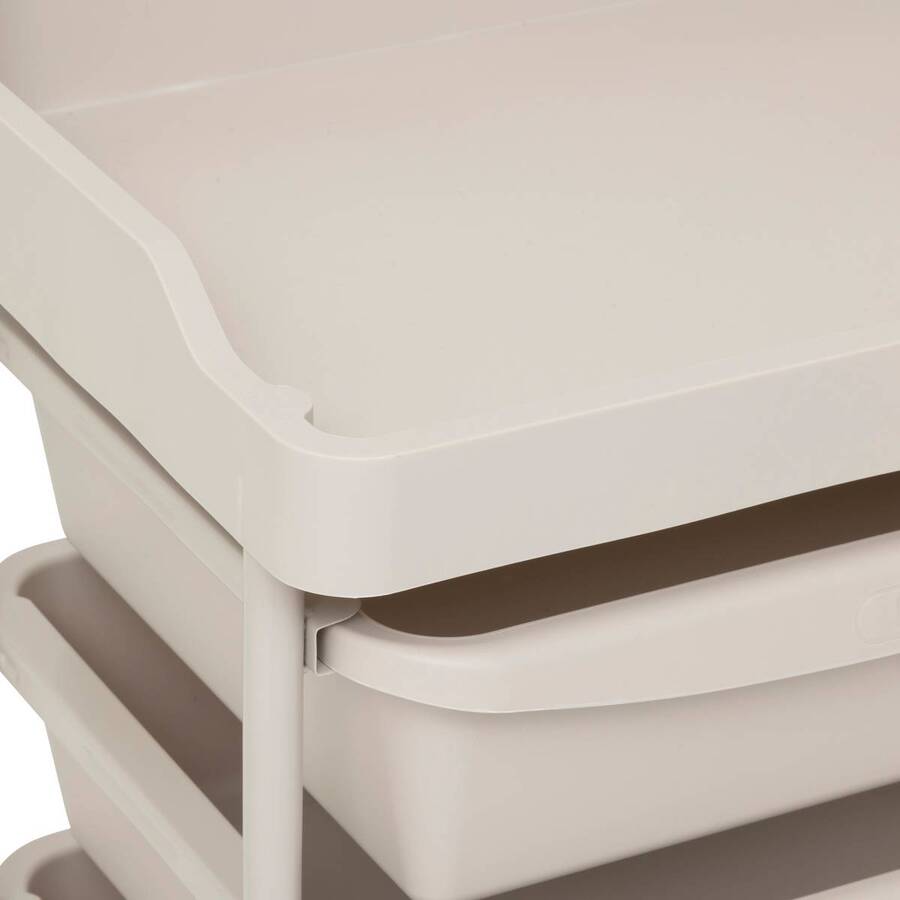 Tour 6 niveaux, beige / vert Deskolor