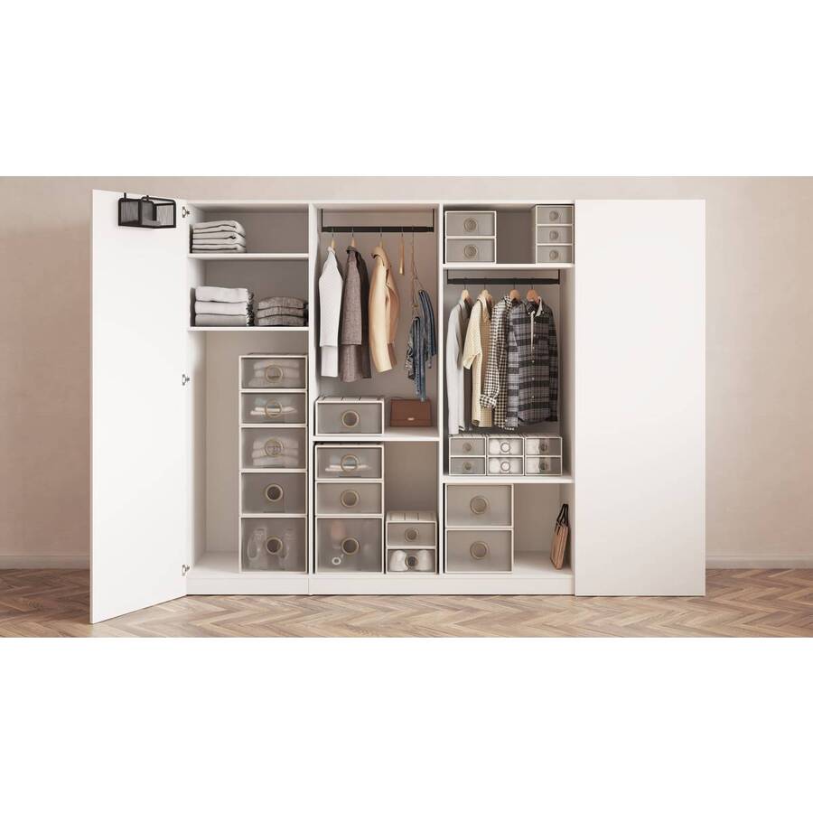 Tiroir en polystyrène choc, 23,5l, beige