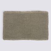 Tapis, 80x50 cm, vert Waffle