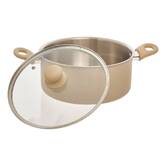 Faitout inox et aluminium, d.24 cm Solstice