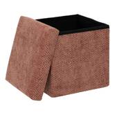 Pouf pliable, 31x31 cm, rose Mix'n modul