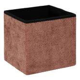 Pouf pliable, 31x31 cm, rose Mix'n modul