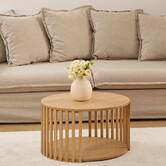 Table basse, beige Slat