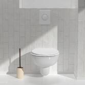 Brosse wc, h.41,5 cm, beige Oleya