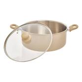 Faitout inox et aluminium, d.28 cm Solstice