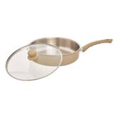 Sauteuse inox et aluminium, d.28 cm Solstice