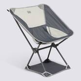 Chaise de camping pliante, gris