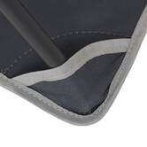 Chaise de camping pliante, gris