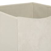 Boîte en carton, 31x31 cm, beige