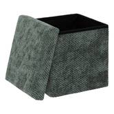 Pouf pliable, 31x31 cm, vert foncé Mix'n modul
