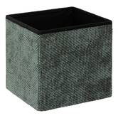 Pouf pliable, 31x31 cm, vert foncé Mix'n modul
