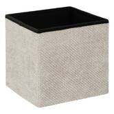 Pouf pliable, 31x31 cm, beige Mix'n modul