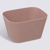 Panier en polypropylène, 1,8l, rose Arche