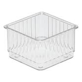 Lot de 6 organiseurs, l.8/16/24, transparent Plastor