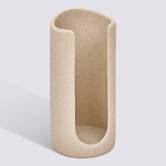 Distributeur à cotons, beige Oleya