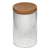 Lot de 4 organiseurs en verre avec support
