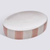 Porte-savon, rose Strio