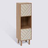 Etagère rectangulaire, 2 porte(s) Mix'n'match