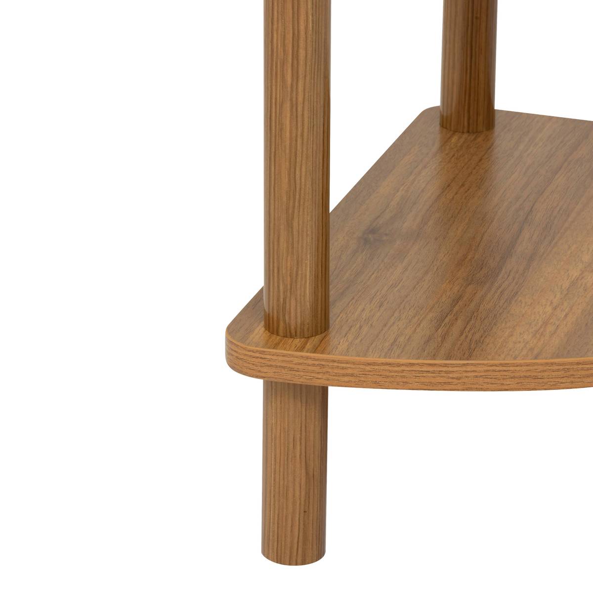 Etagère, angle, 2 étagères