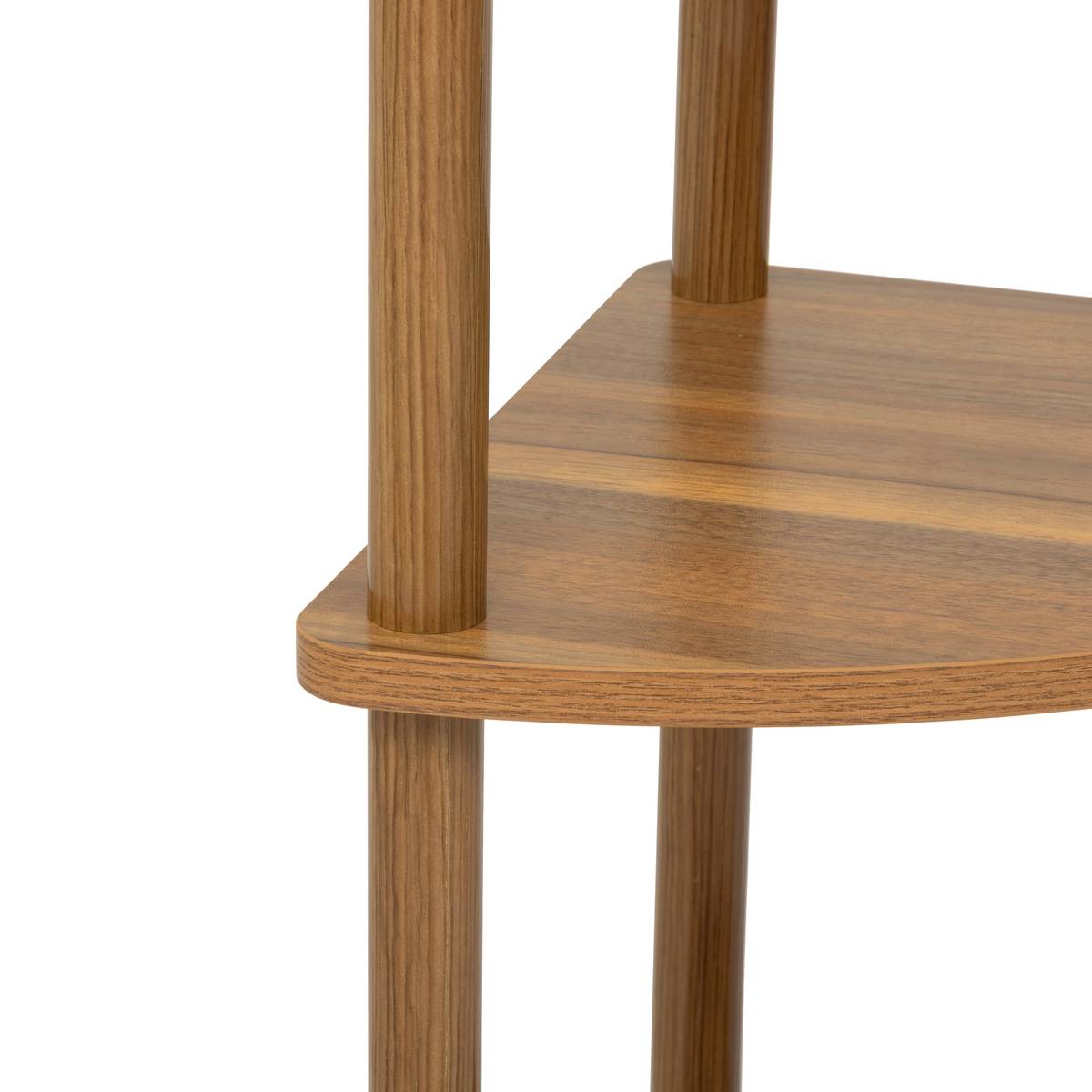 Etagère, angle, 2 étagères