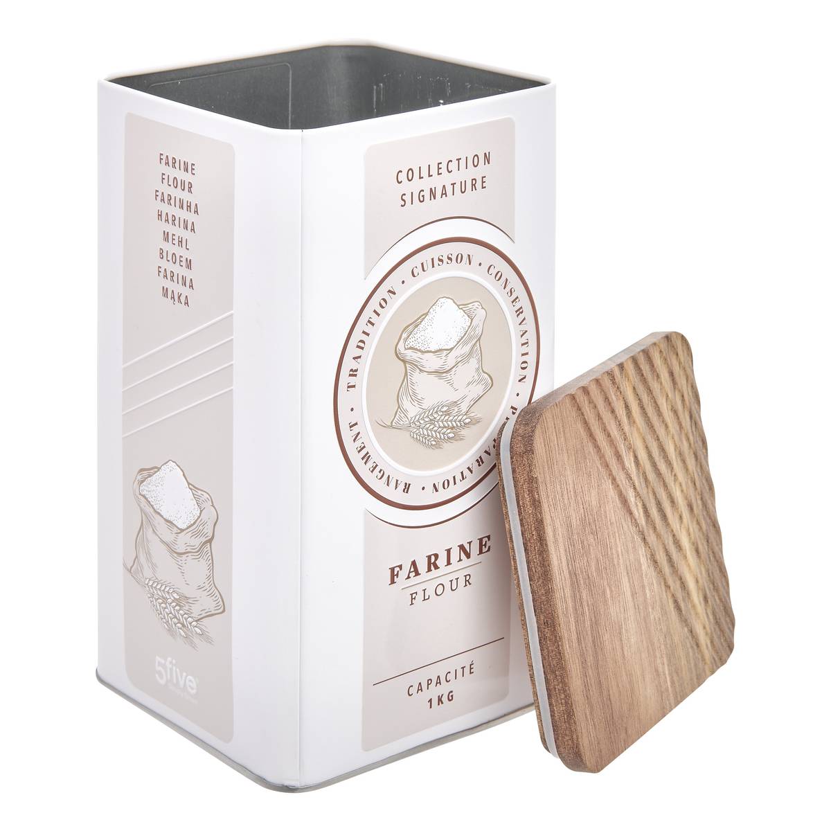 Boîte à farine, 1,6 l