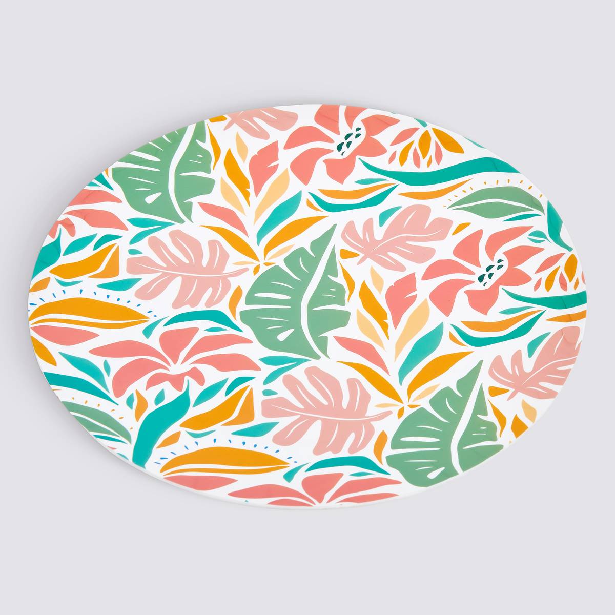 Assiette, d.25 cm, multicolore Eden