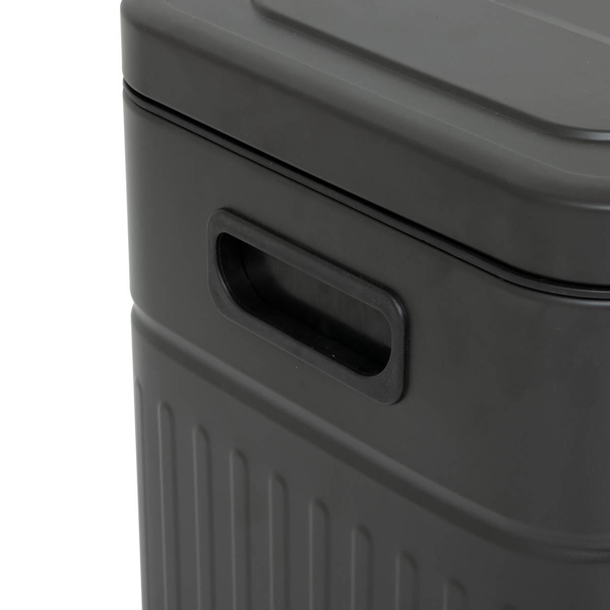 Poubelle à pédale 2 x 30 l, noir
