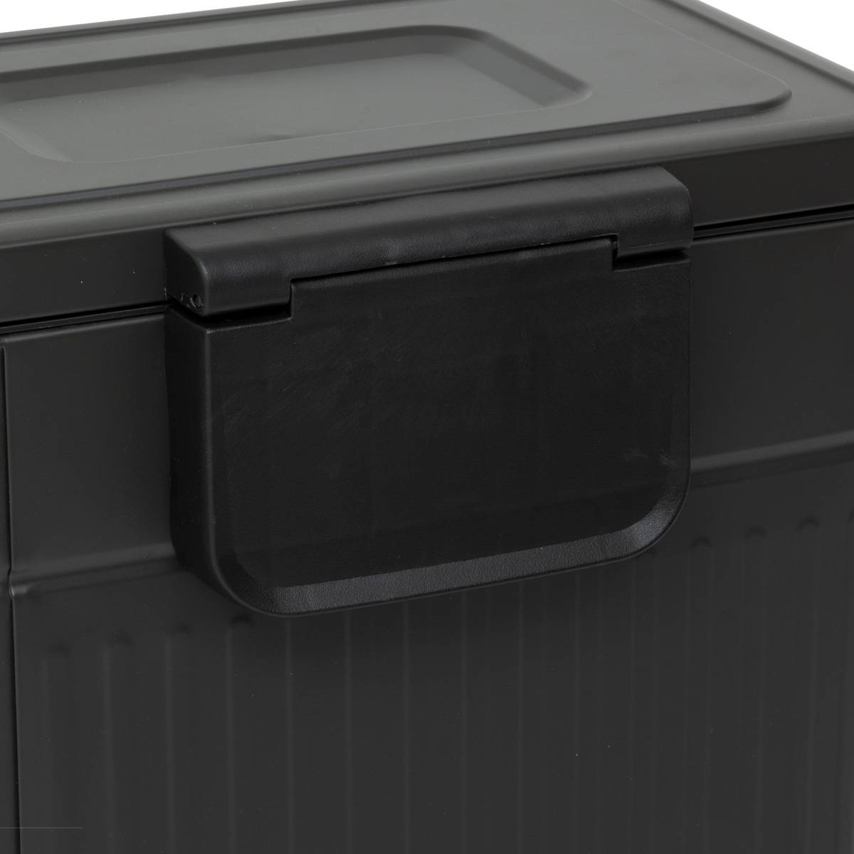 Poubelle à pédale 2 x 30 l, noir