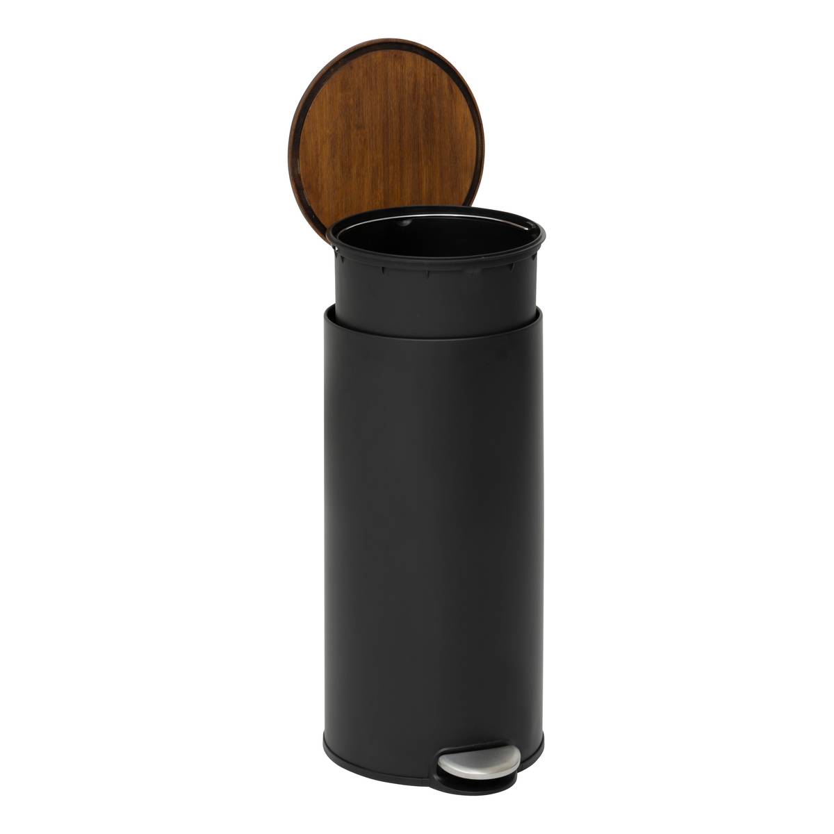 Poubelle 27,3 l, noir Modern color