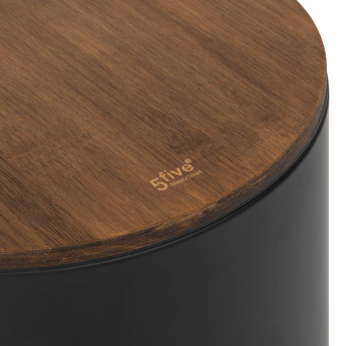 Poubelle 27,3 l, noir Modern color
