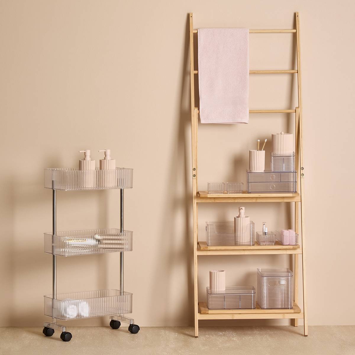 Organiseur, 15,2x10,5x22,5 cm, transparent
