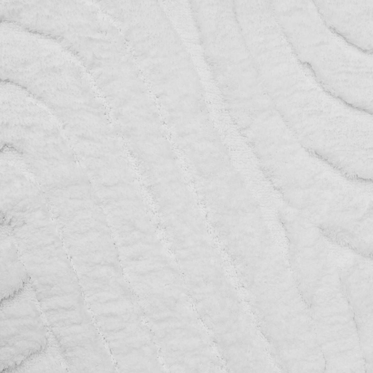 Tapis 75x50x1,8 cm, blanc 