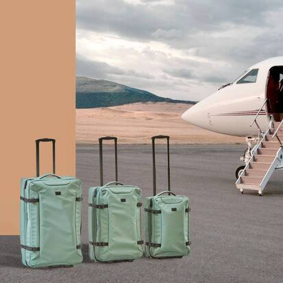 set-de-3-valises-souples-2-roues-fermeture-tsa-vert