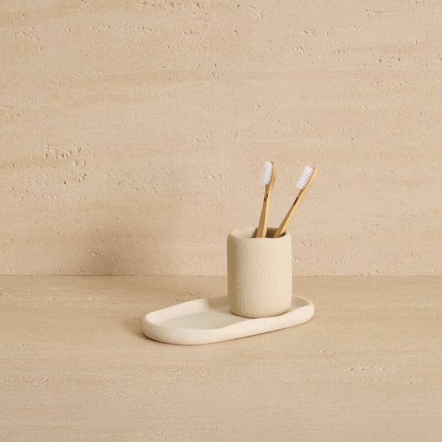Plateau, 22,6x12,7x1,9 cm, beige Oleya