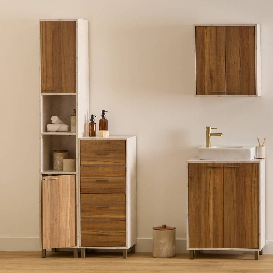 Meuble sous-lavabo Come