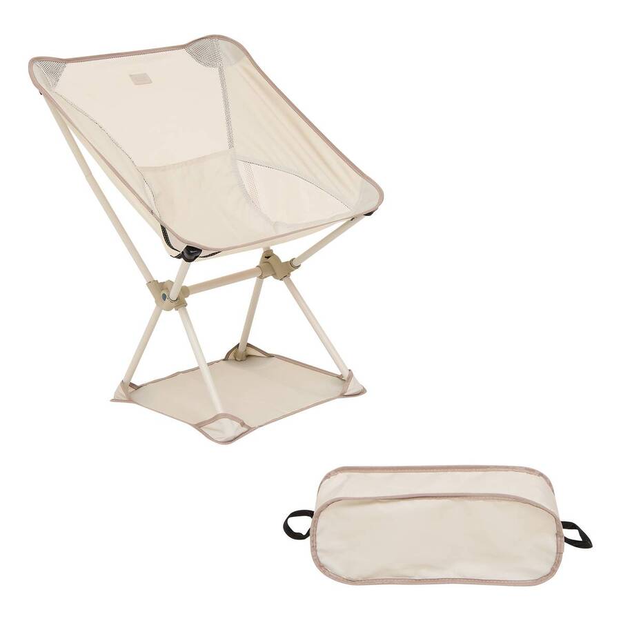 Chaise de camping pliante, argile