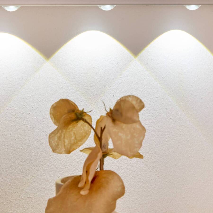 Lampe réglette led amovible, l.33 cm