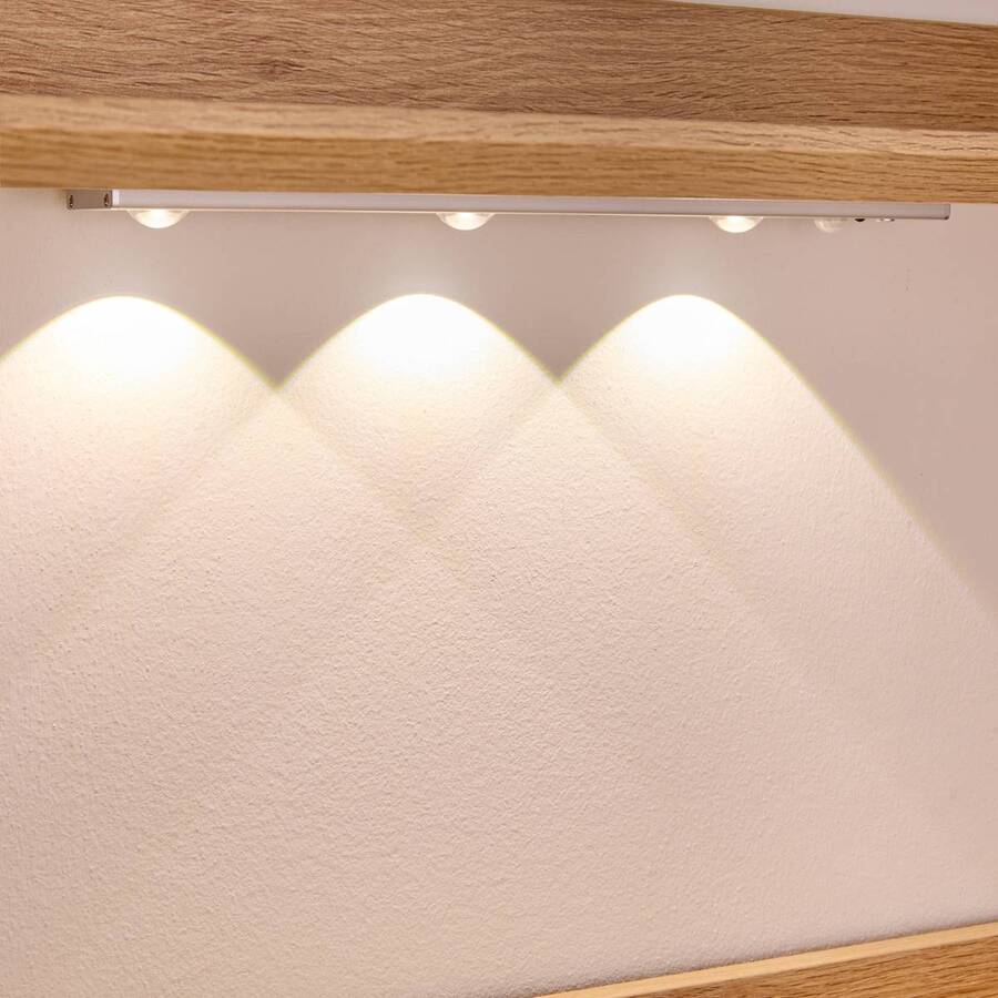 Lampe réglette led amovible, l.33 cm